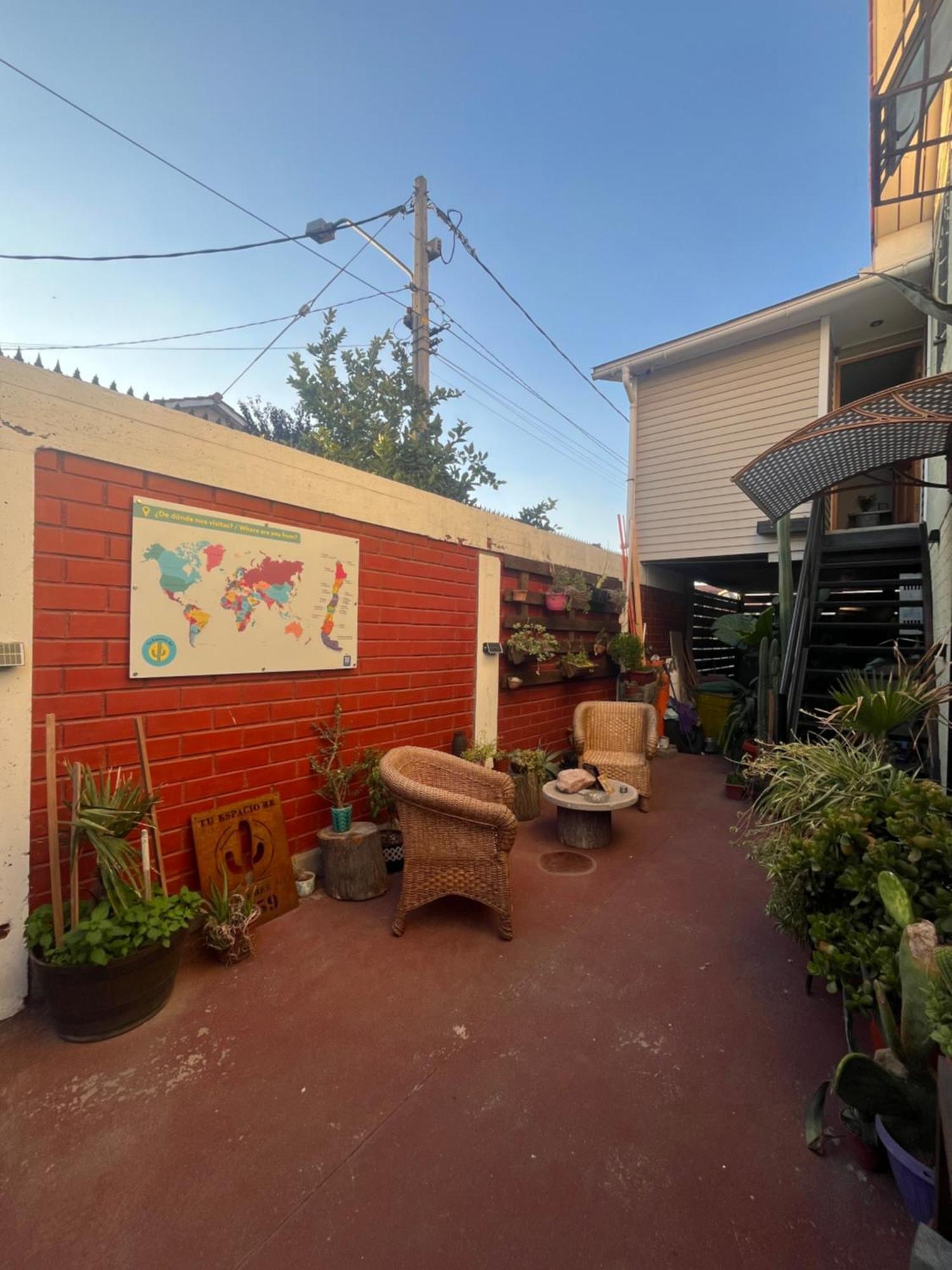 Hostel Tu Espacio Re - Casa Cerca Del Aeropuerto Santiago Exterior foto